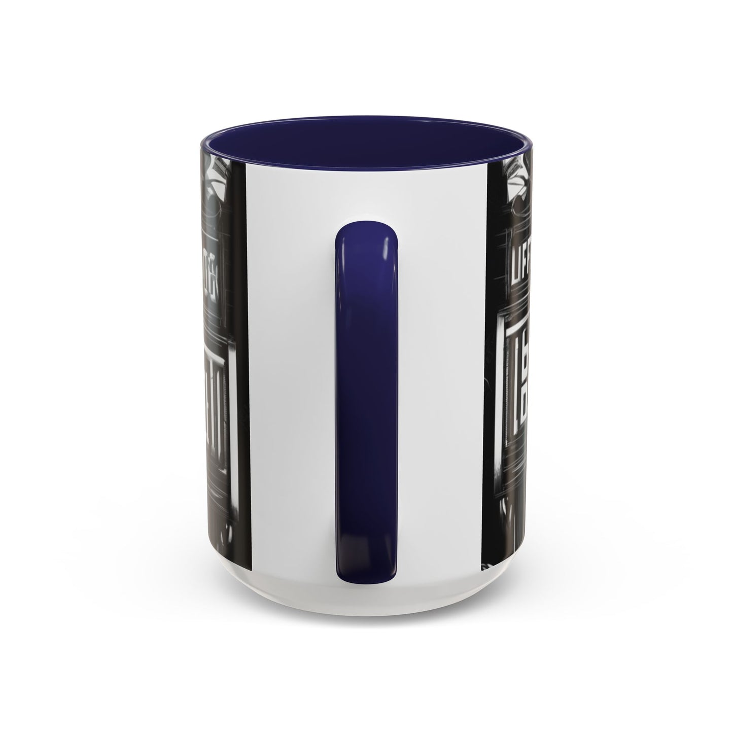 boostlete-am-crew-type-lift-the-standard-banner-engraved-0665 — Accent Mug 11/15oz