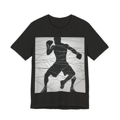 boostlete-mile-by-mile-scene-boxer-motion-geometric-0028 — Unisex Jersey Short Sleeve (B+C 3001)