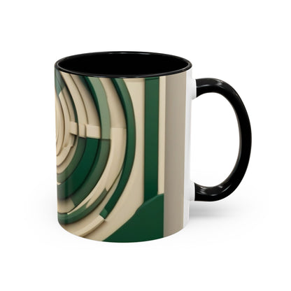 boostlete-mile-by-mile-icon-target-3d-modern-0306 — Accent Mug 11/15oz