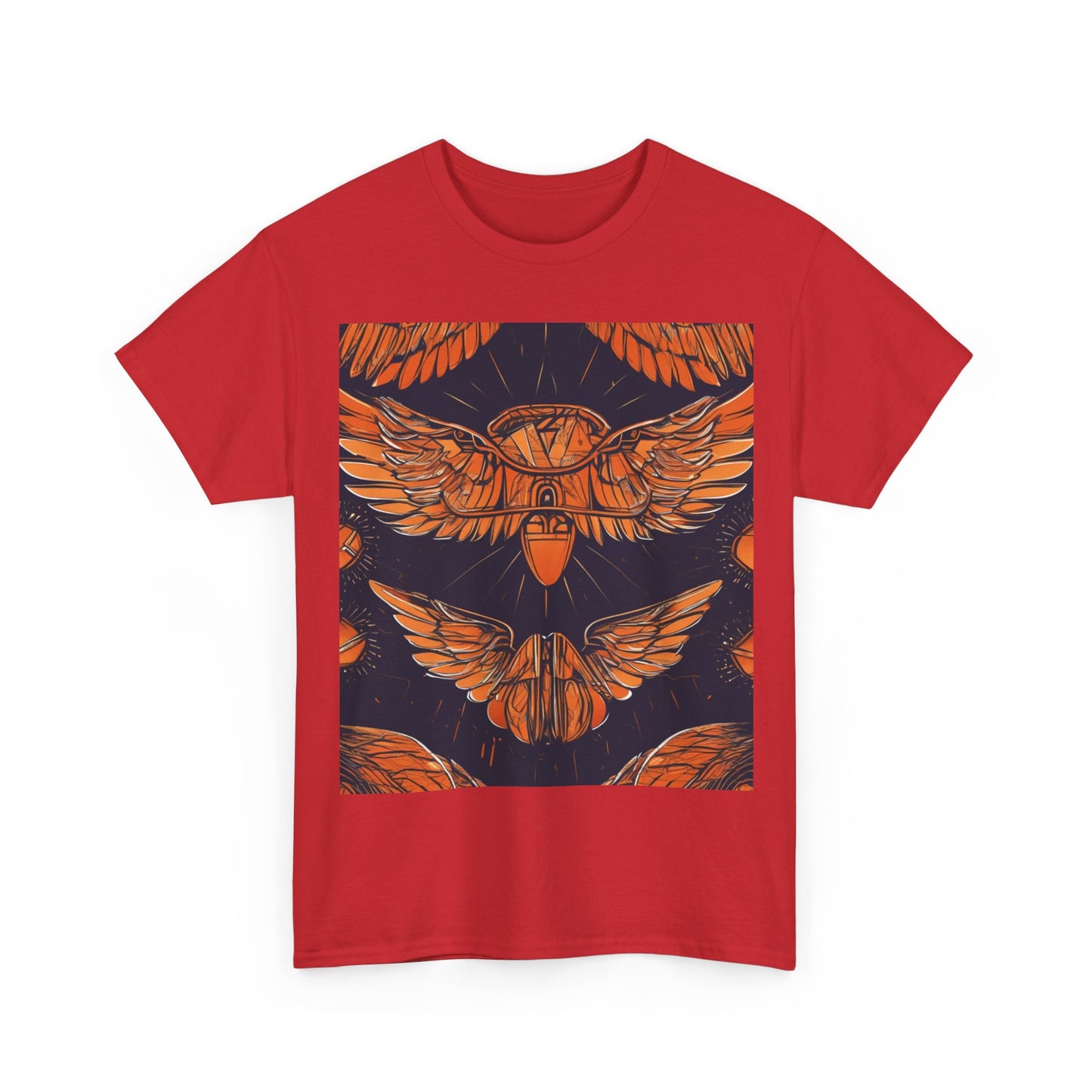 boostlete-field-day-icon-wings-soft-geometric-0298 — Unisex Heavy Cotton Tee (Gildan 5000)