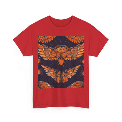 boostlete-field-day-icon-wings-soft-geometric-0298 — Unisex Heavy Cotton Tee (Gildan 5000)