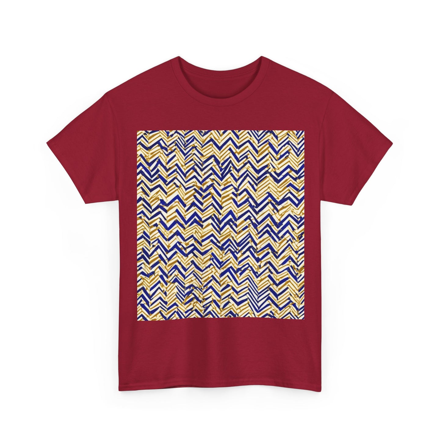 boostlete-boost-mode-pattern-ekg-line-art-0091 — Unisex Heavy Cotton Tee (Gildan 5000)