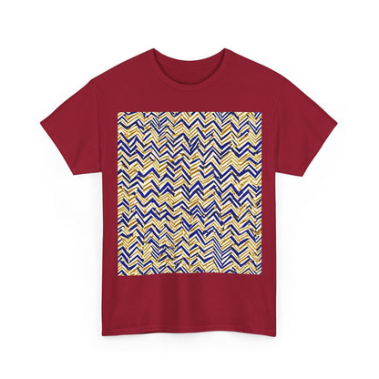 boostlete-boost-mode-pattern-ekg-line-art-0091 — Unisex Heavy Cotton Tee (Gildan 5000)