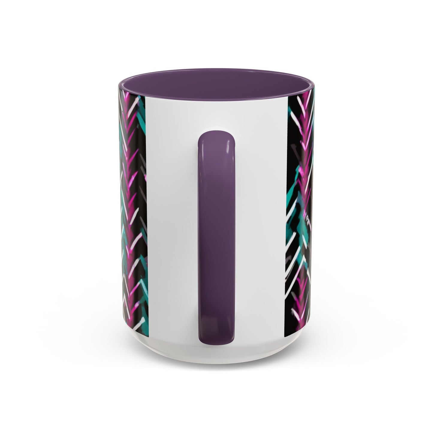 boostlete-recovery-progress-pattern-chevron-retro-0243 — Accent Mug 11/15oz