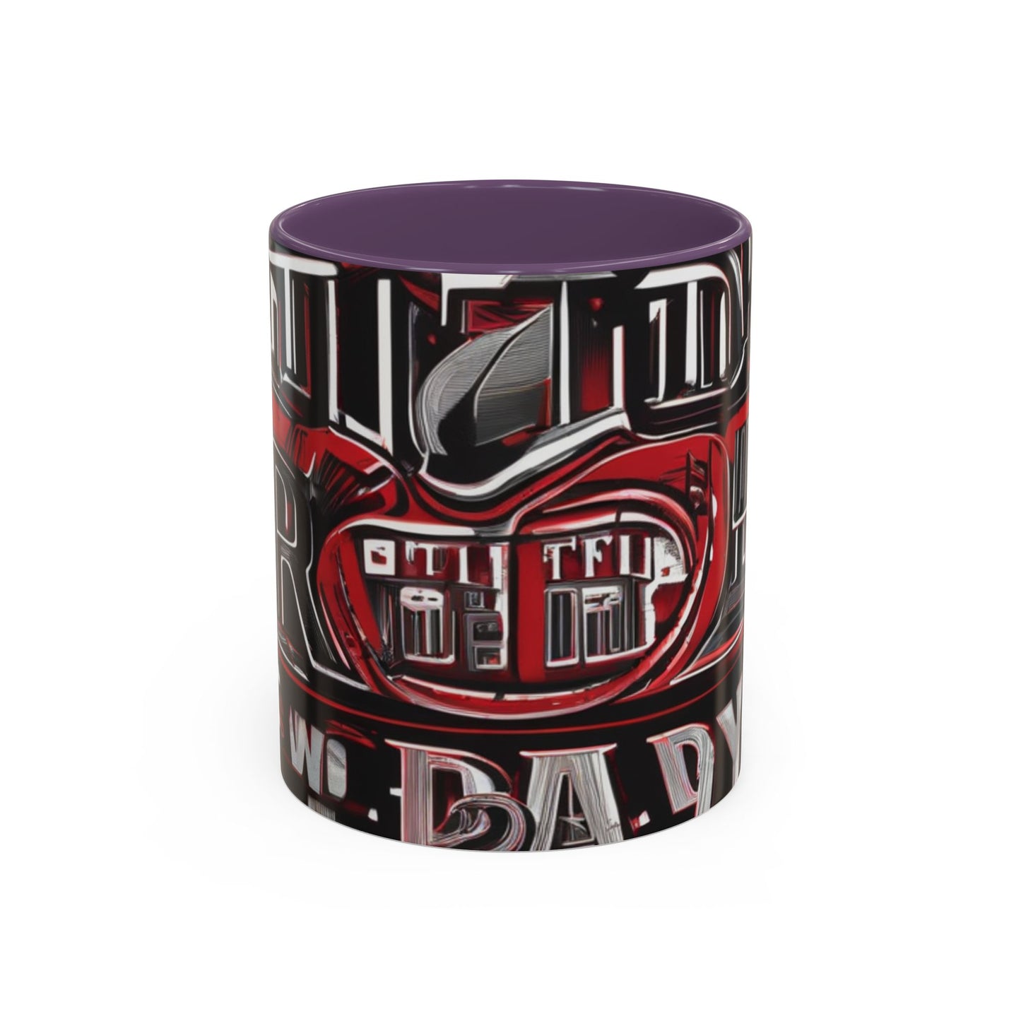 boostlete-boost-mode-type-win-the-day-outline-over-solid-monoline-0477 — Accent Mug 11/15oz