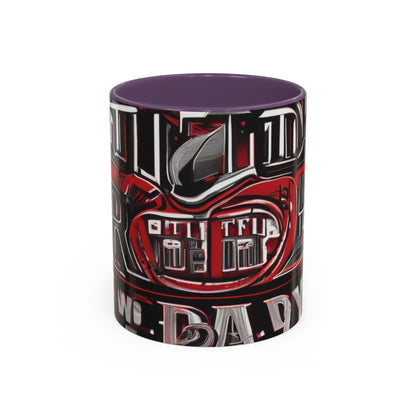 boostlete-boost-mode-type-win-the-day-outline-over-solid-monoline-0477 — Accent Mug 11/15oz