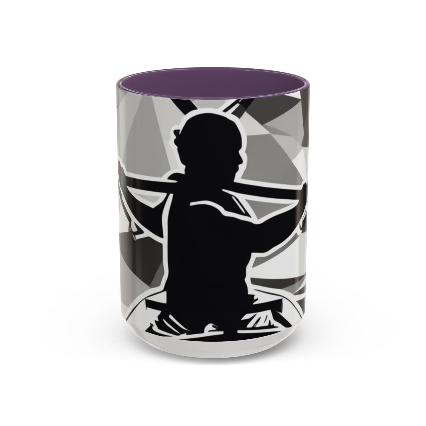 boostlete-am-crew-scene-rower-outline-geometric-0060 — Accent Mug 11oz/15oz