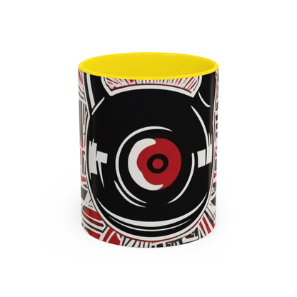 boostlete-recovery-progress-icon-kettlebell-outline-industrial-0366 — Accent Mug 11oz/15oz