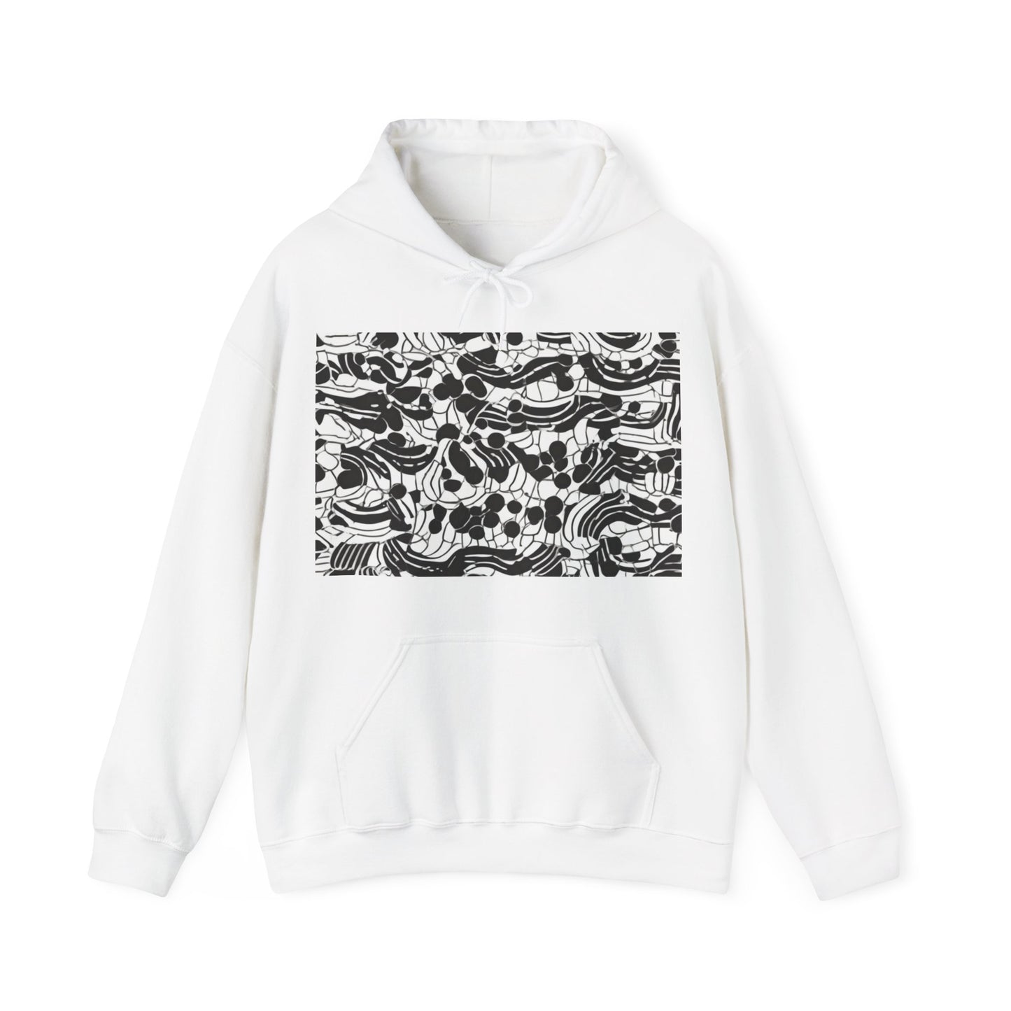boostlete-rise-grind-pattern-dotted-line-art-0483 — Unisex Heavy Blend Hoodie (G18500)