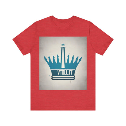 boostlete-am-crew-icon-crown-matte-industrial-0058 — Unisex Jersey Short Sleeve (B+C 3001)