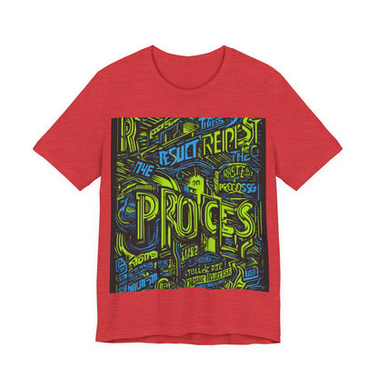 boostlete-rise-grind-type-respect-the-process-big-monoline-0265 — Unisex Jersey Short Sleeve (B+C 3001)