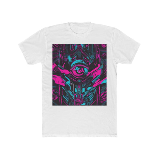 boostlete-iron-intent-type-eyes-up-forward-big-line-art-0065 — Unisex Cotton Crew Tee (NL 3600)