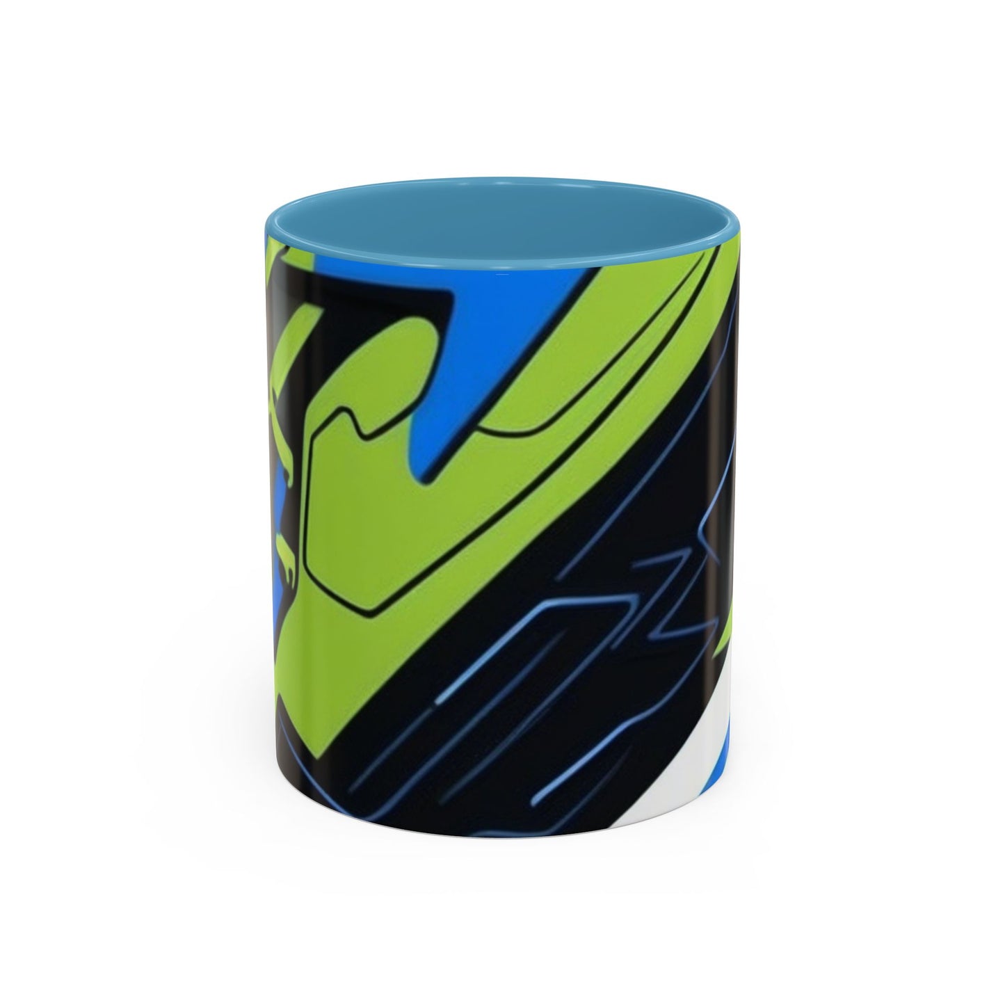 boostlete-quiet-power-icon-sneaker-duotone-paper-0066 — Accent Mug 11oz/15oz