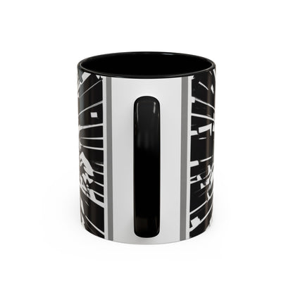 boostlete-field-day-scene-sprinter-halftone-bold-0148 — Accent Mug 11oz/15oz