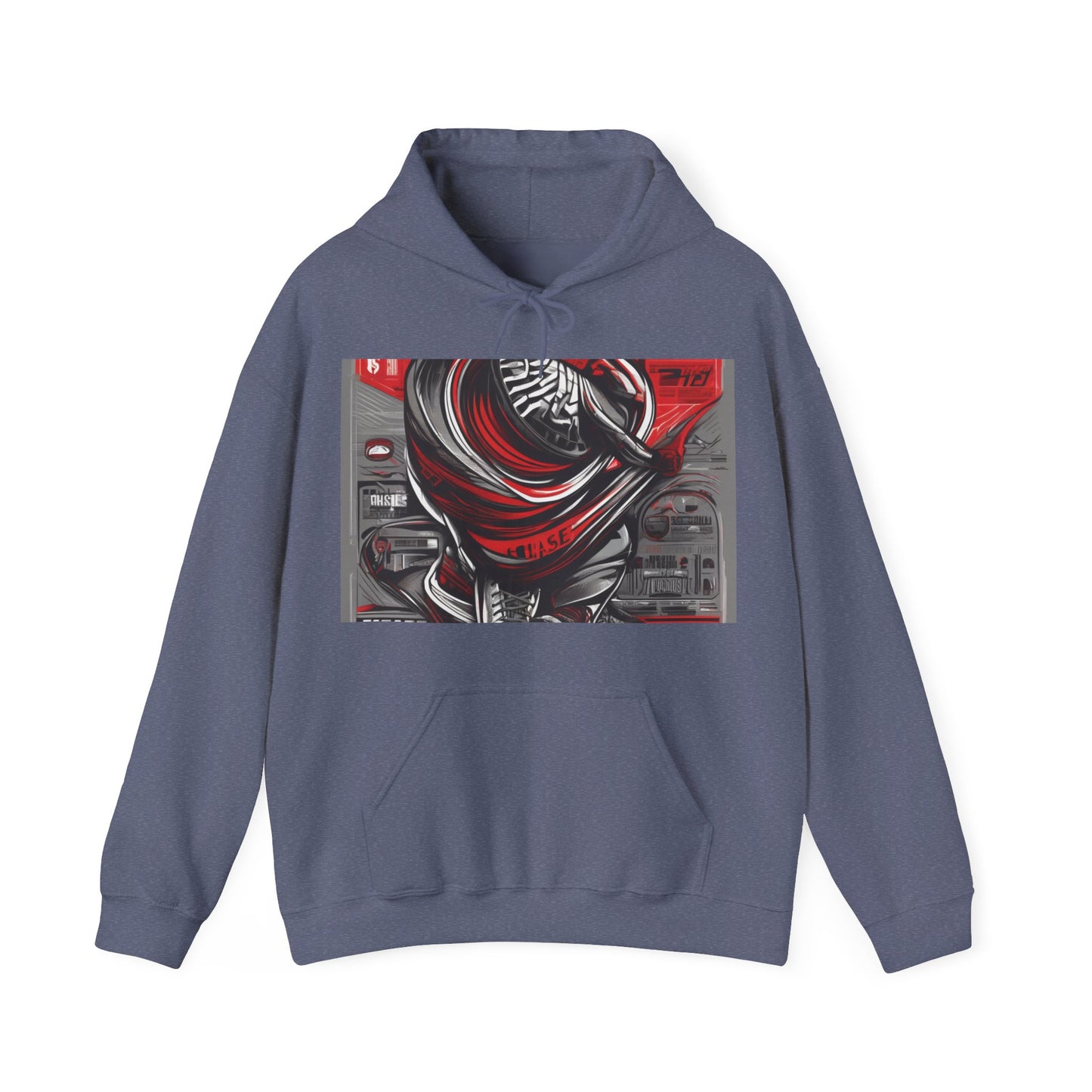 boostlete-field-day-type-chase-capacity-big-monoline-0813 — Unisex Heavy Blend Hoodie (G18500)