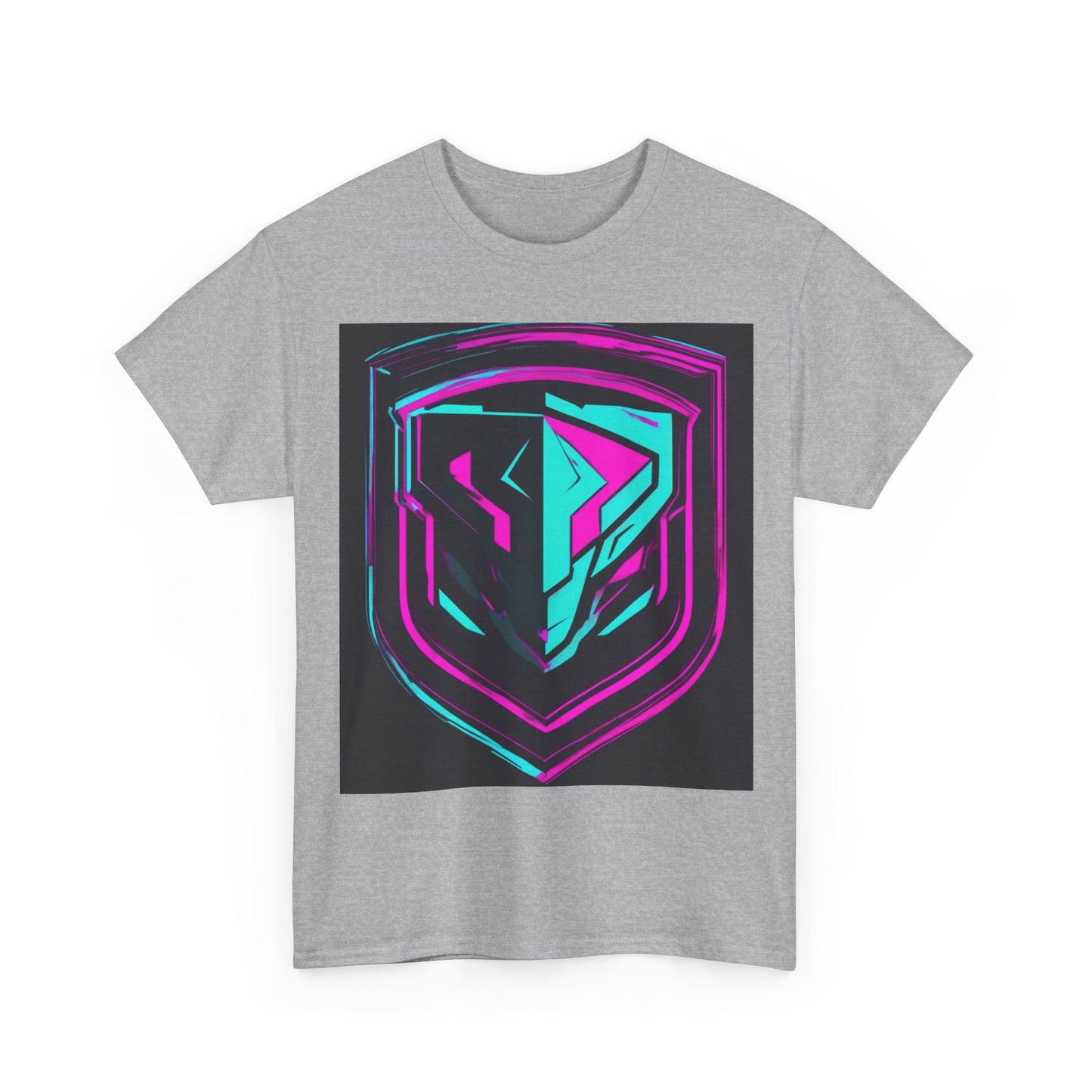 boostlete-pr-season-icon-shield-speed-industrial-0270 — Unisex Heavy Cotton Tee (Gildan 5000)
