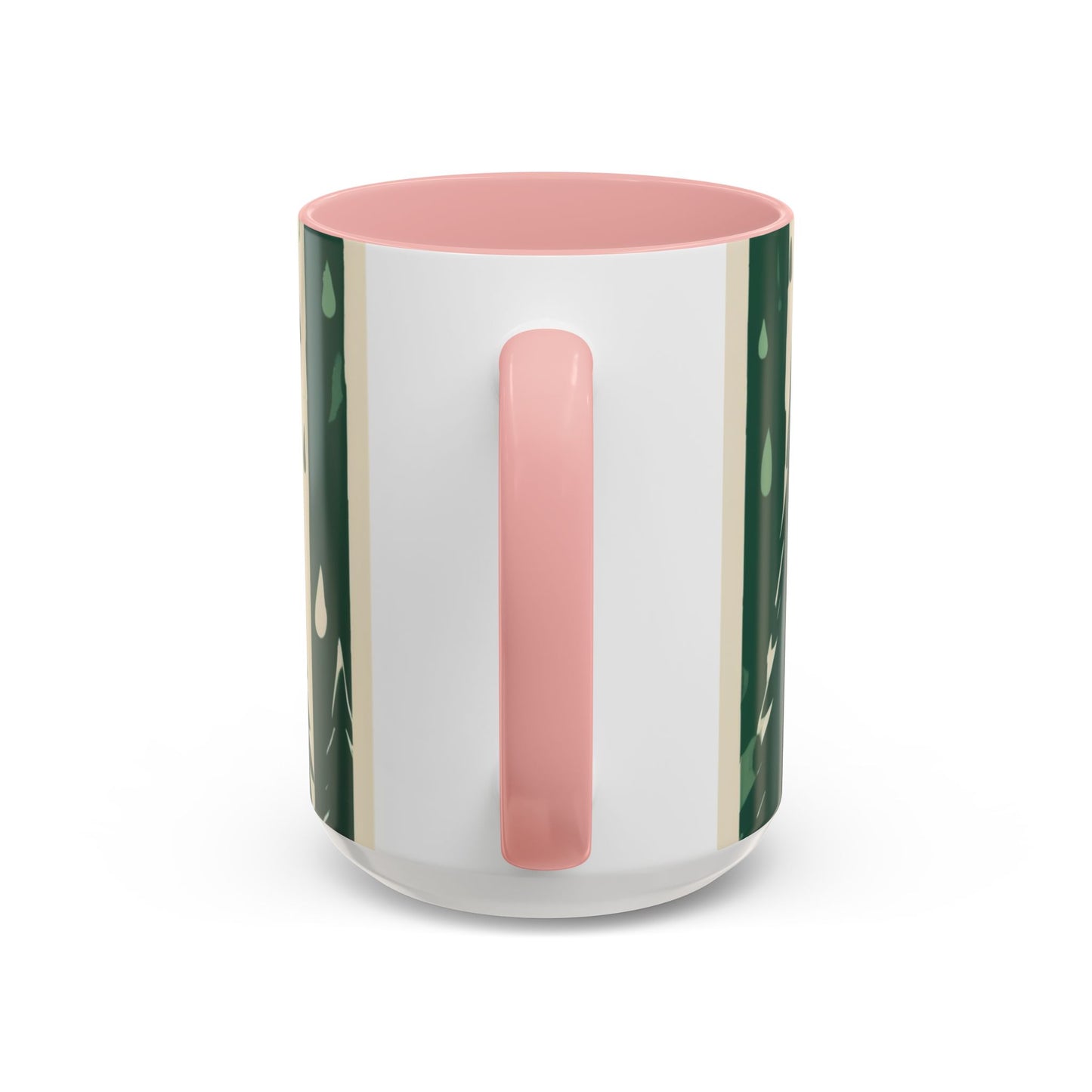 boostlete-quiet-power-icon-water-glitch-retro-0186 — Accent Mug 11oz/15oz