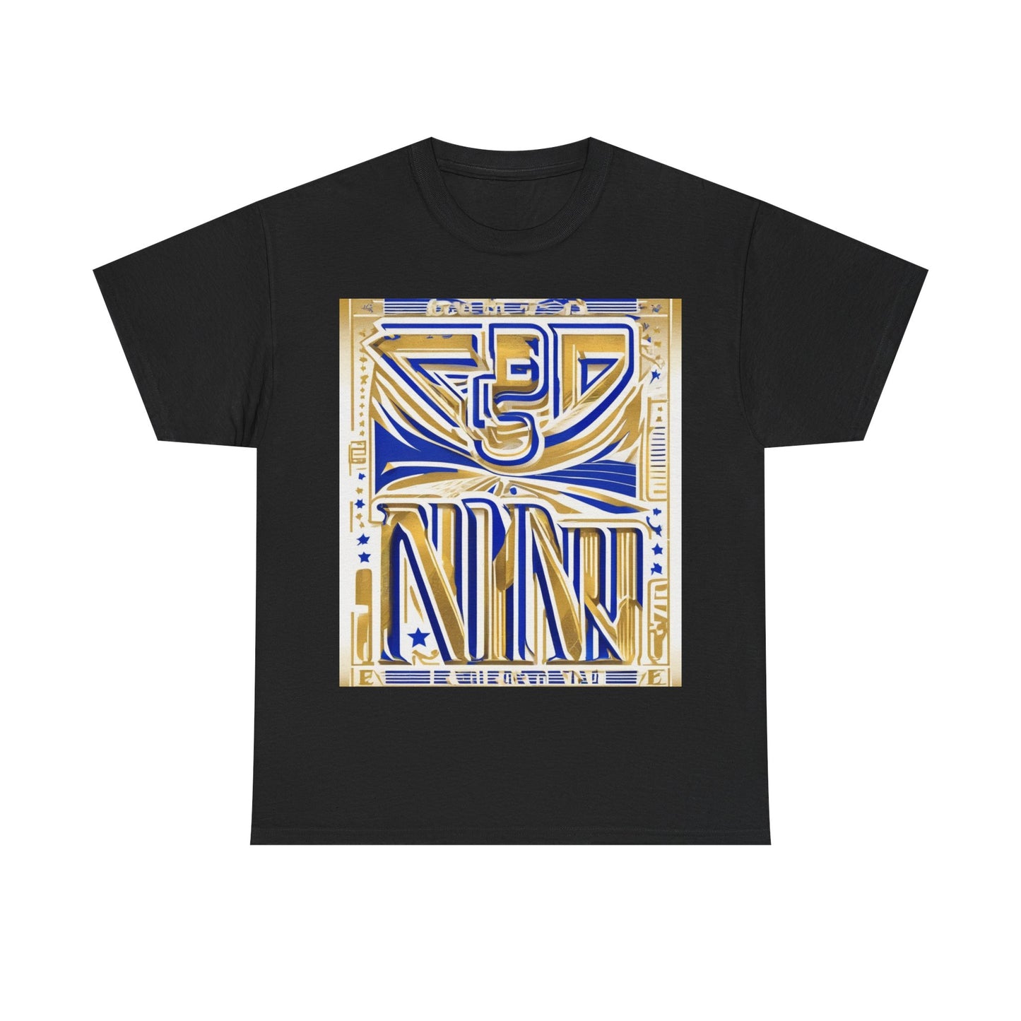 boostlete-boost-mode-type-earned-not-given-outline-over-solid-line-art-0005 — Unisex Heavy Cotton Tee (Gildan 5000)
