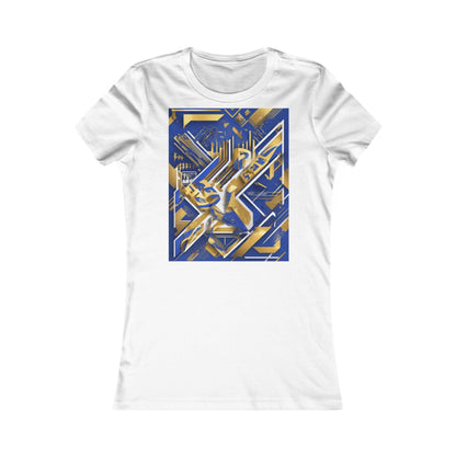 boostlete-am-crew-type-progress-beats-perfect-diagonal-modern-0209 — Women's Favorite Tee (B+C 6004)