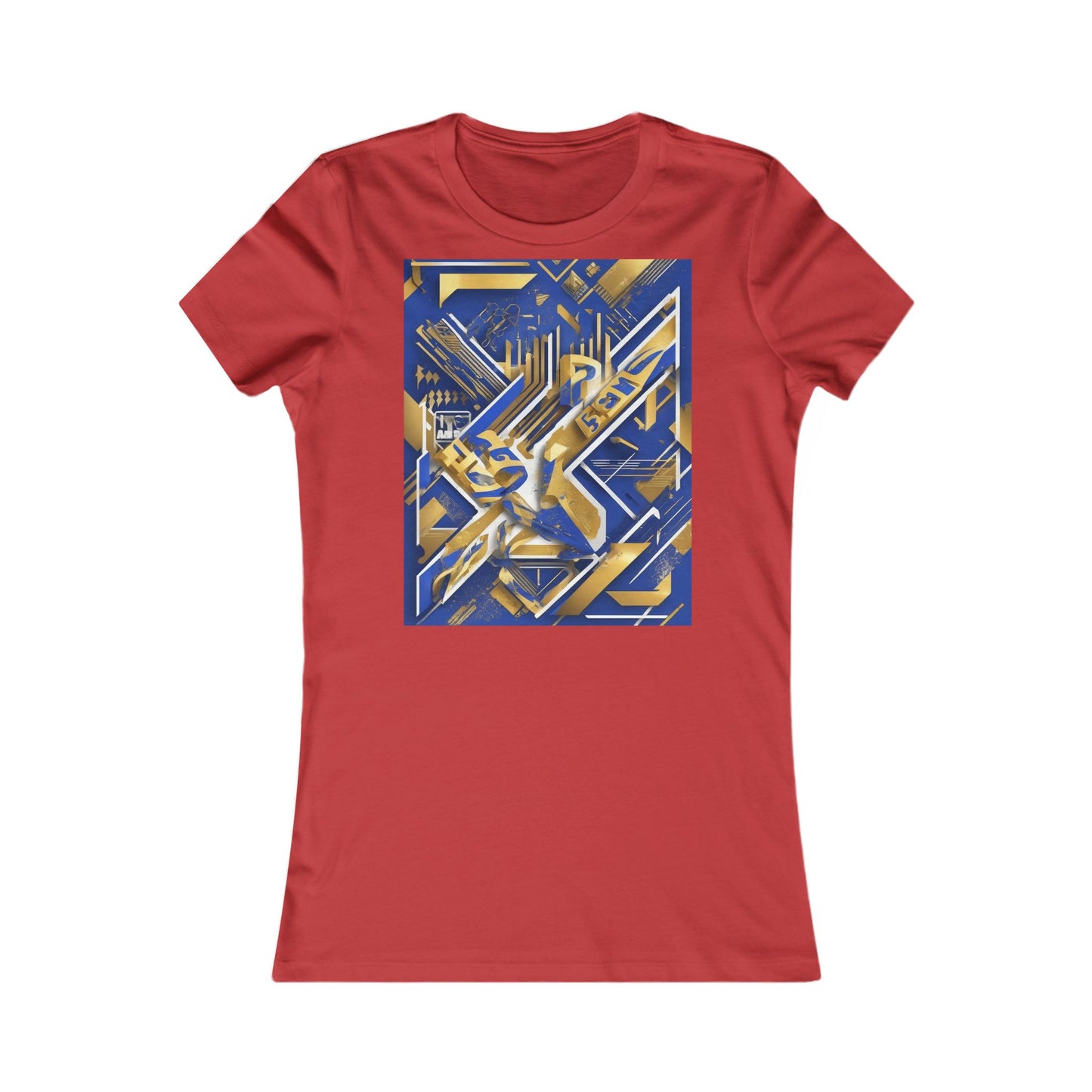boostlete-am-crew-type-progress-beats-perfect-diagonal-modern-0209 — Women's Favorite Tee (B+C 6004)