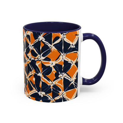 boostlete-headspace-pattern-plate-number-badge-0387 — Accent Mug 11/15oz