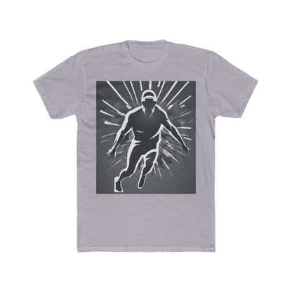 boostlete-iron-intent-scene-sprinter-soft-athletic-0108 — Unisex Cotton Crew Tee (NL 3600)