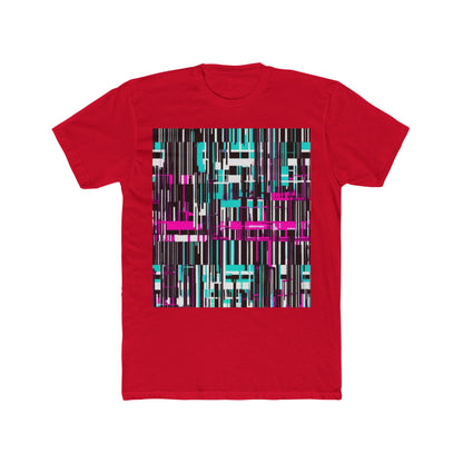 boostlete-am-crew-pattern-barcode-bold-0023 — Unisex Cotton Crew Tee (NL 3600)