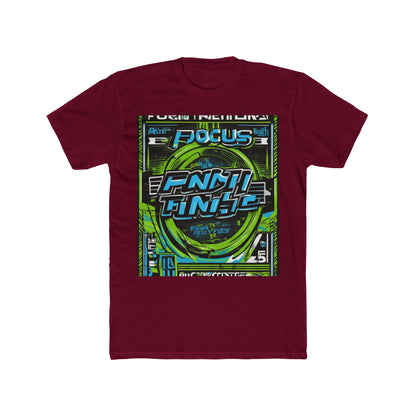 boostlete-iron-intent-type-focus-finish-big-retro-0177 — Unisex Cotton Crew Tee (NL 3600)