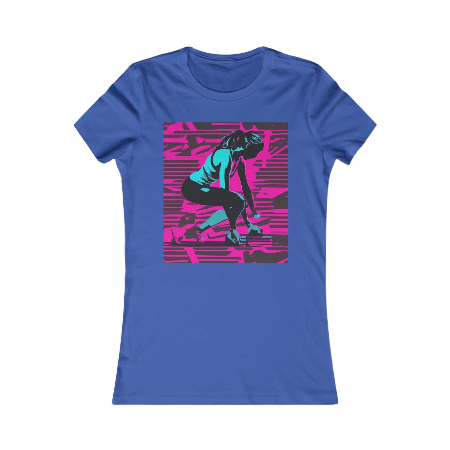 boostlete-headspace-scene-push-up-matte-modern-0260 — Women's Favorite Tee (B+C 6004)