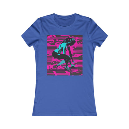 boostlete-headspace-scene-push-up-matte-modern-0260 — Women's Favorite Tee (B+C 6004)