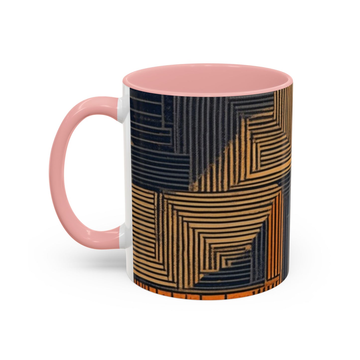boostlete-field-day-pattern-stair-steps-geometric-0055 — Accent Mug 11oz/15oz