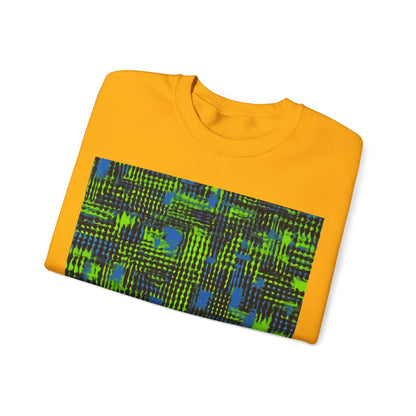 boostlete-pr-season-pattern-audio-industrial-0043 — Unisex Heavy Blend Crewneck Sweatshirt (Gildan)