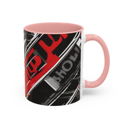 boostlete-recovery-progress-type-show-up-diagonal-paper-0109 — Accent Mug 11oz/15oz