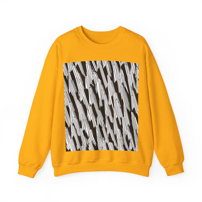 boostlete-iron-intent-pattern-micro-isometric-0199 — Unisex Heavy Blend Crewneck Sweatshirt (Gildan)