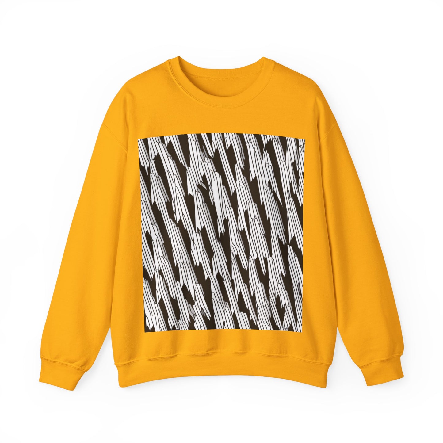 boostlete-iron-intent-pattern-micro-isometric-0199 — Unisex Heavy Blend Crewneck Sweatshirt (Gildan)