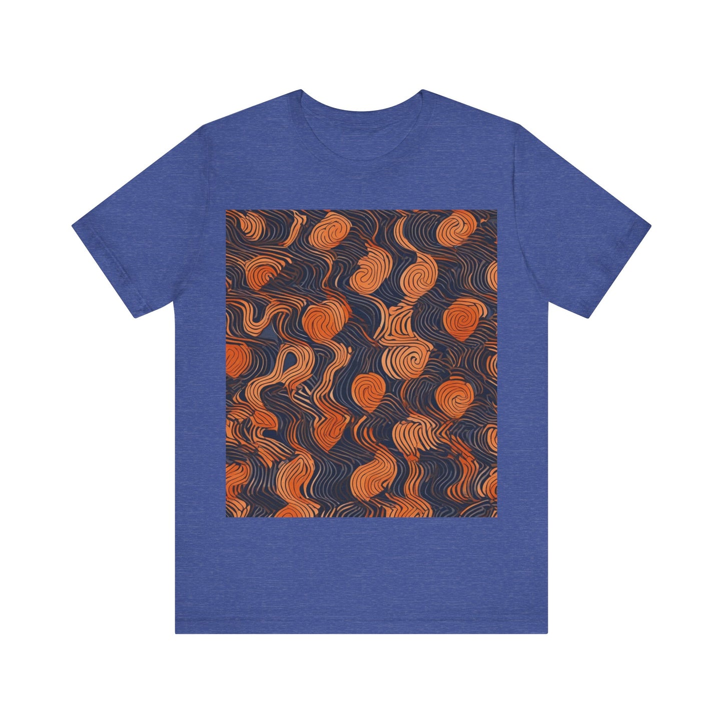 boostlete-iron-intent-pattern-topographic-engraved-0019 — Unisex Jersey Short Sleeve (B+C 3001)