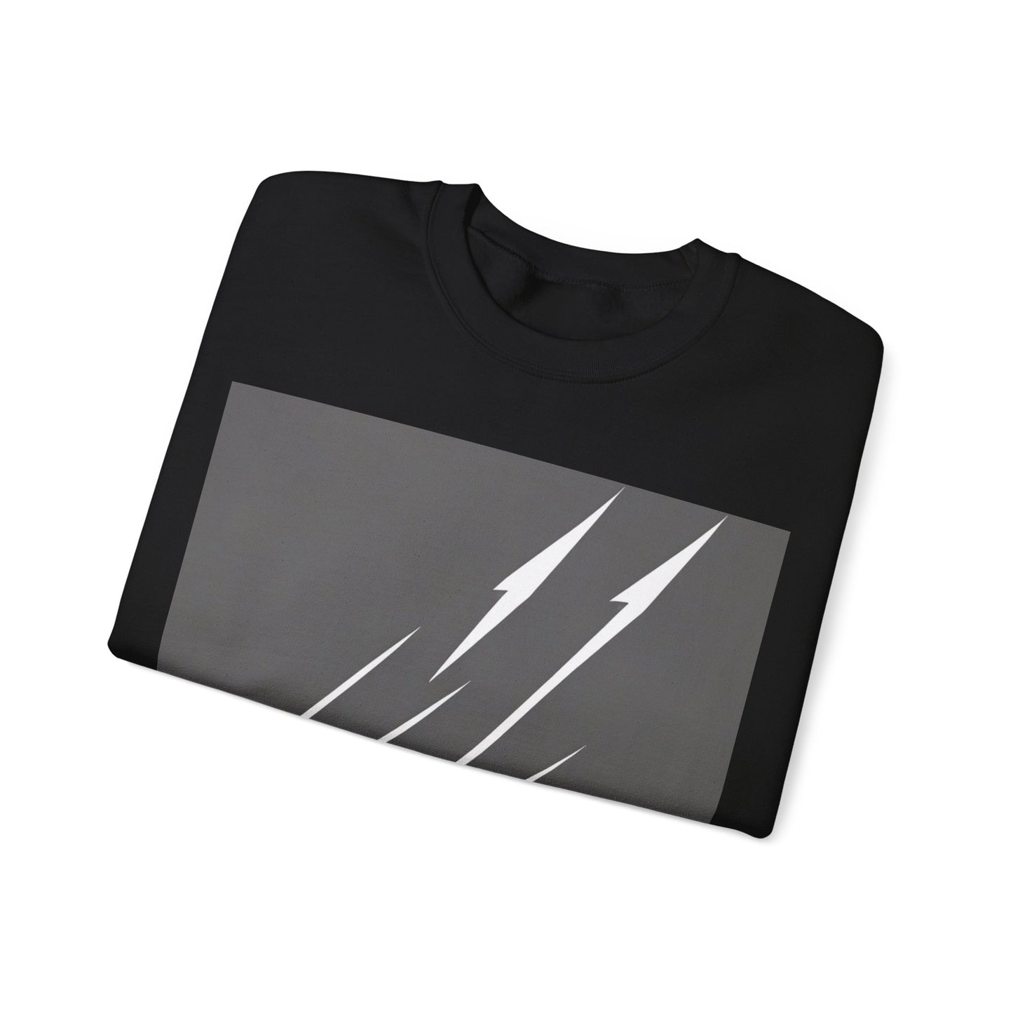 boostlete-boost-mode-icon-lightning-soft-industrial-0446 — Unisex Heavy Blend Crewneck (G18000)
