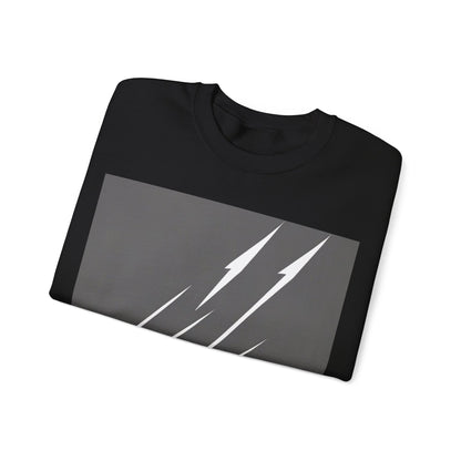 boostlete-boost-mode-icon-lightning-soft-industrial-0446 — Unisex Heavy Blend Crewneck (G18000)