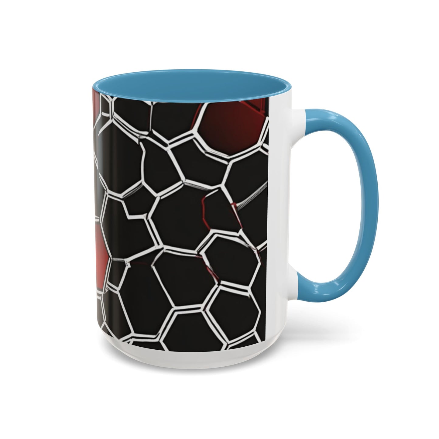 boostlete-quiet-power-pattern-hex-vector-0039 — Accent Mug 11/15oz
