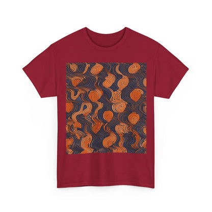 boostlete-iron-intent-pattern-topographic-engraved-0019 — Unisex Heavy Cotton Tee (Gildan 5000)
