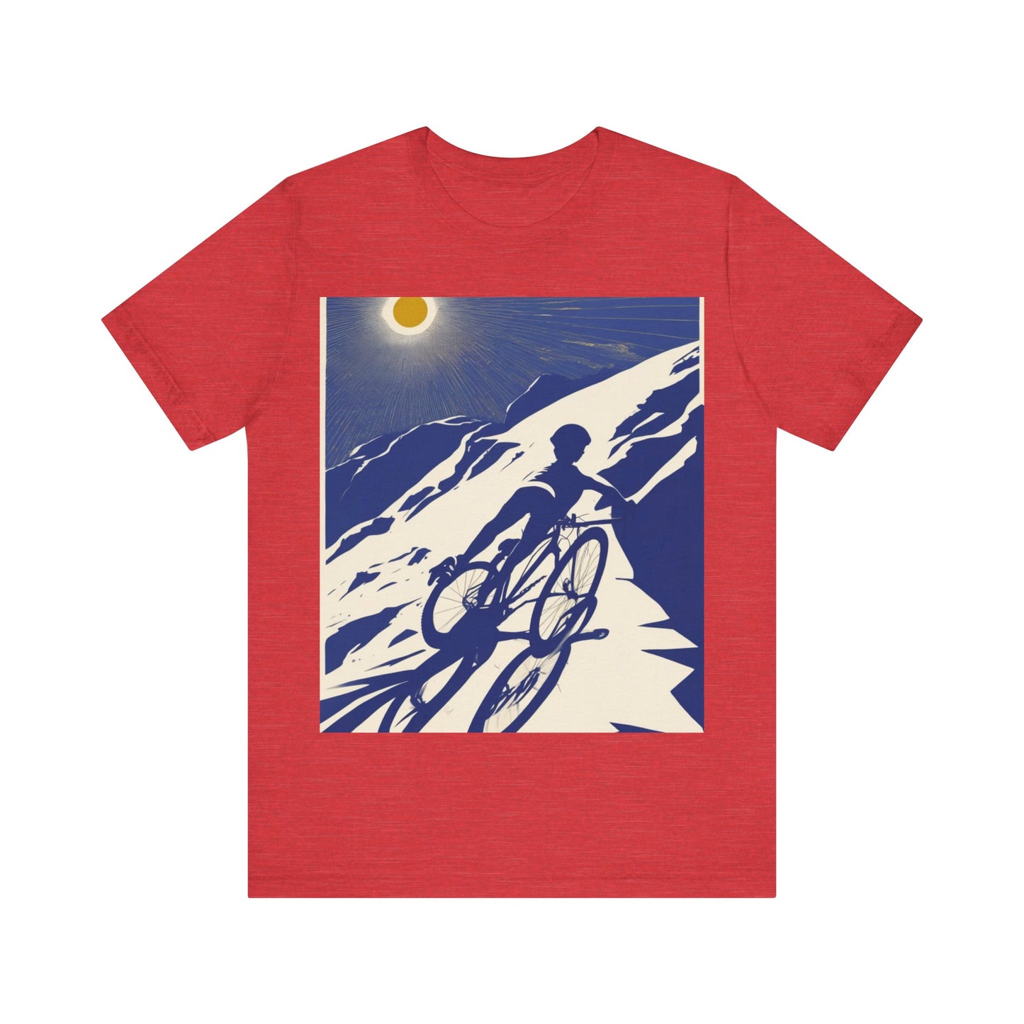 boostlete-am-crew-scene-cyclist-offset-bold-0008 — Unisex Jersey Short Sleeve (B+C 3001)