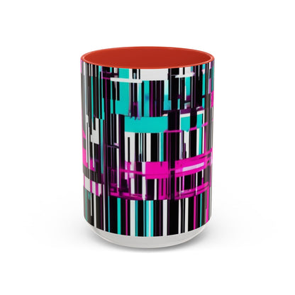 boostlete-am-crew-pattern-barcode-bold-0023 — Accent Mug 11oz/15oz