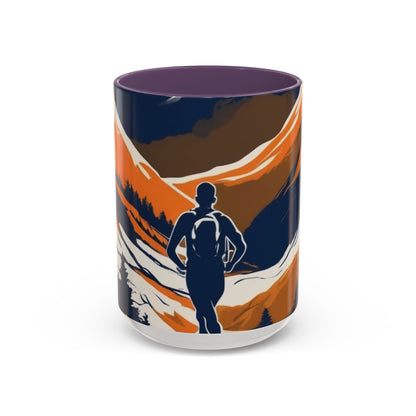 boostlete-quiet-power-scene-trail-duotone-modern-0120 — Accent Mug 11oz/15oz