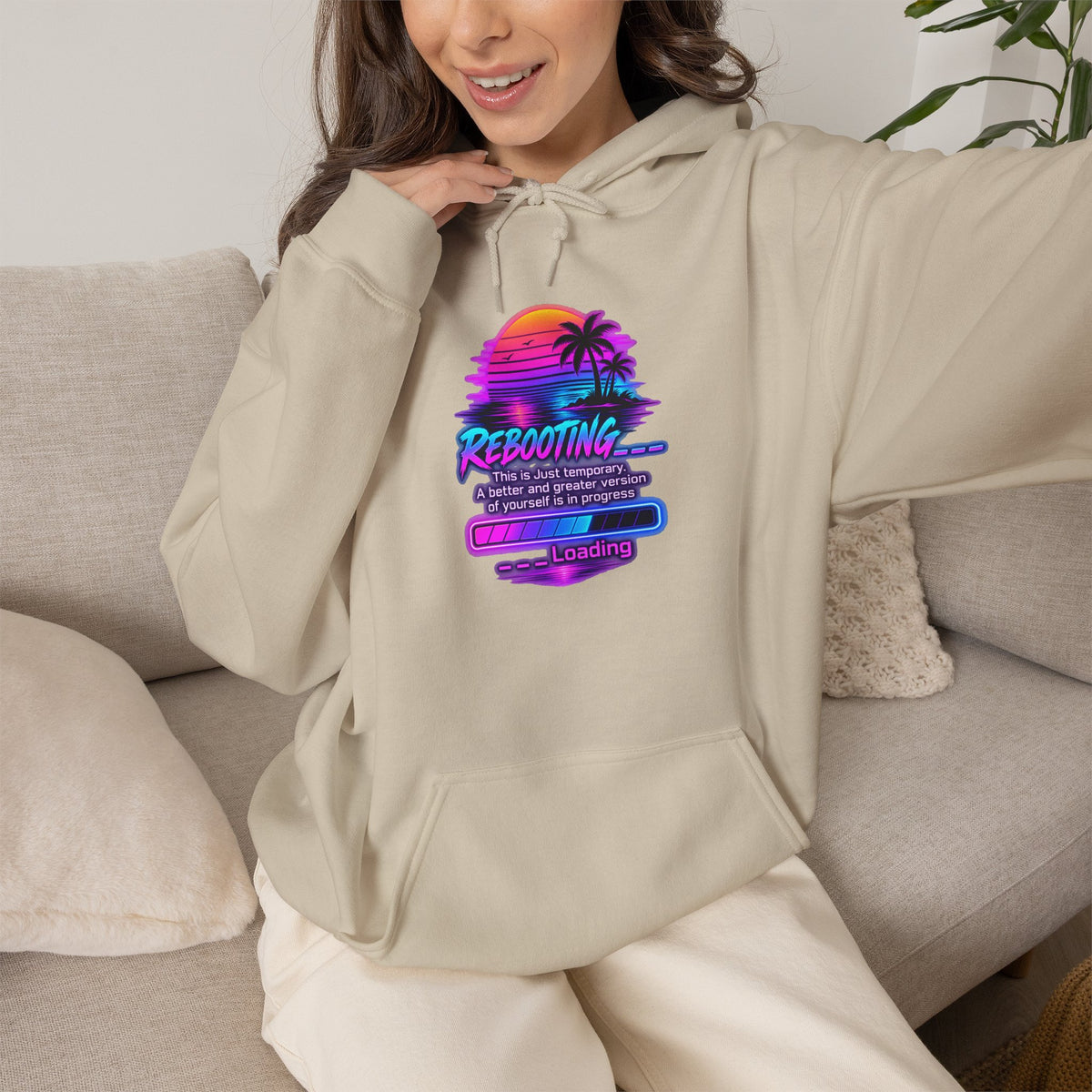 Tropical Sunset “Perth Vibes” Hoodie