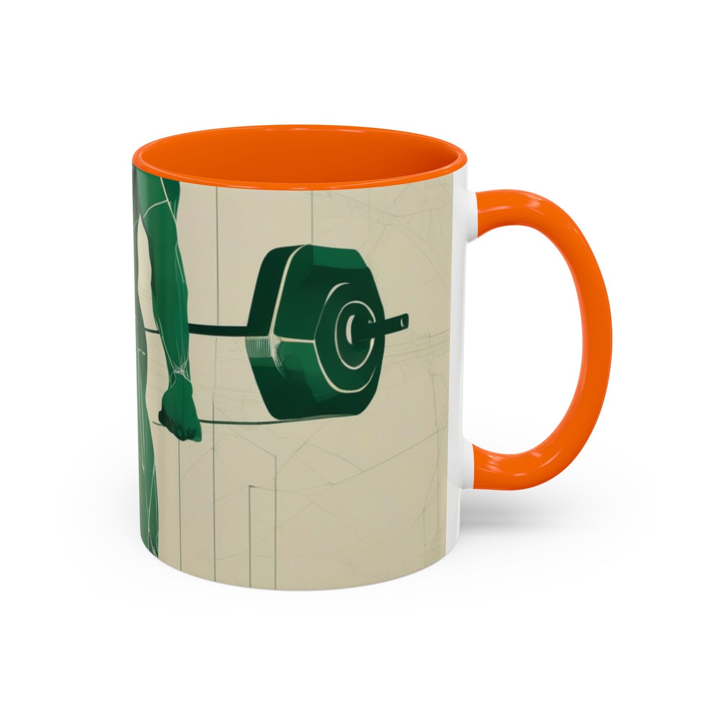 boostlete-boost-mode-scene-deadlift-glitch-blueprint-0044 — Accent Mug 11oz/15oz
