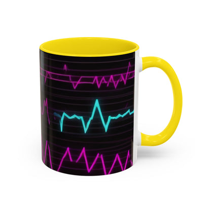 boostlete-boost-mode-pattern-ekg-modern-0111 — Accent Mug 11oz/15oz