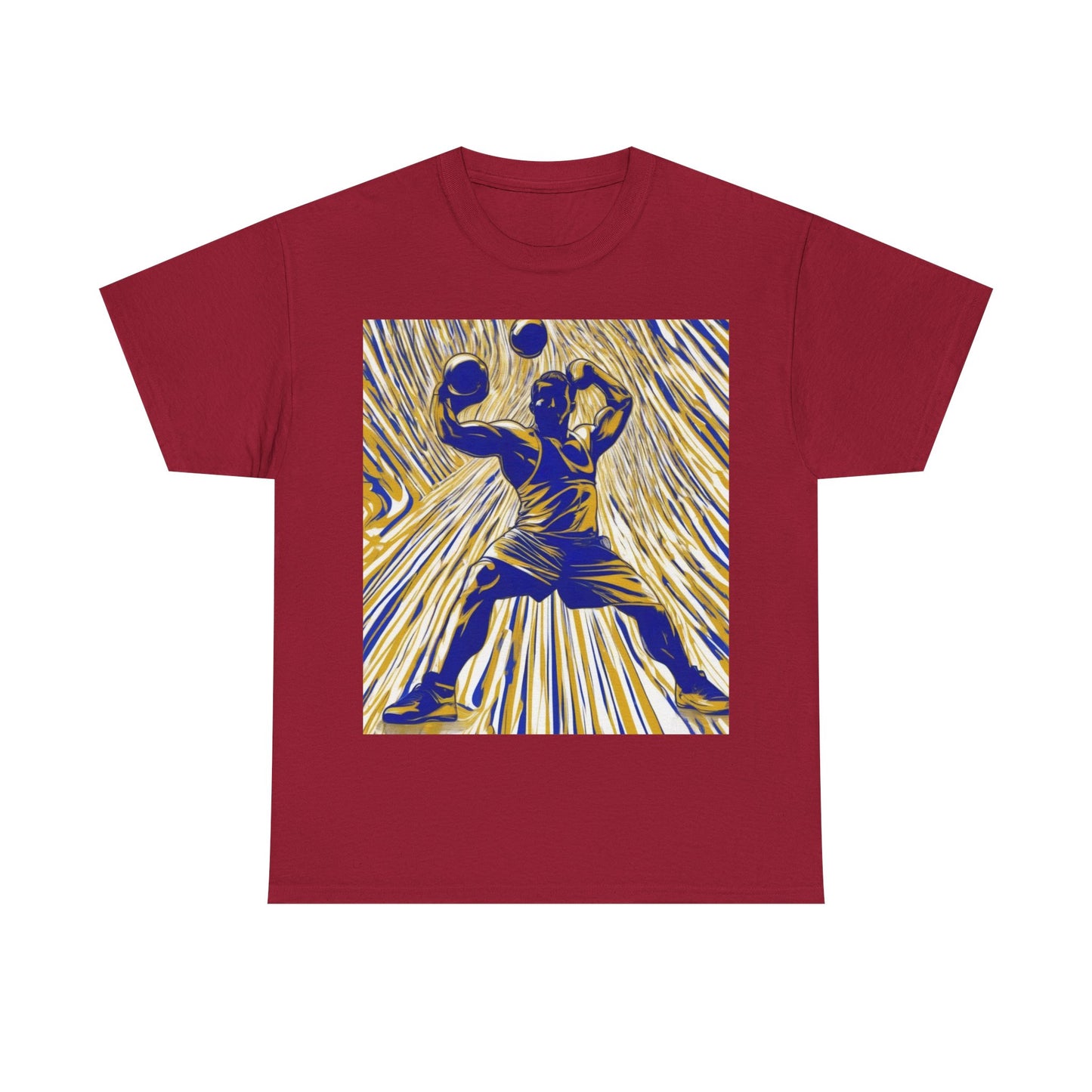 boostlete-rise-grind-scene-kettlebell-speed-engraved-0180 — Unisex Heavy Cotton Tee (Gildan 5000)