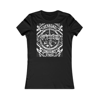 boostlete-am-crew-type-consistency-is-the-flex-centered-industrial-0137 — Women's Favorite Tee (B+C 6004)