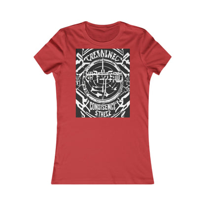 boostlete-am-crew-type-consistency-is-the-flex-centered-industrial-0137 — Women's Favorite Tee (B+C 6004)