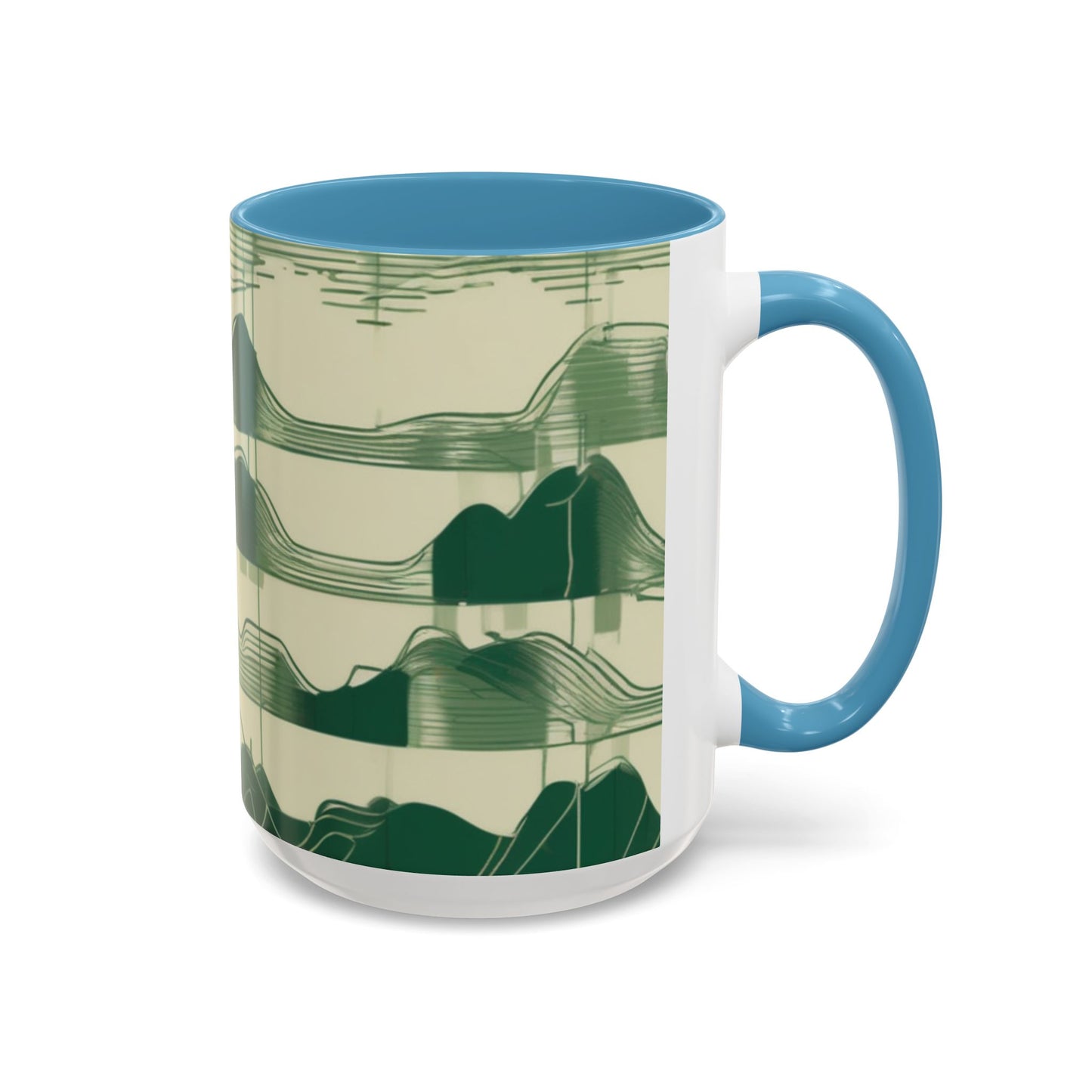 boostlete-mile-by-mile-pattern-audio-blueprint-0971 — Accent Mug 11/15oz
